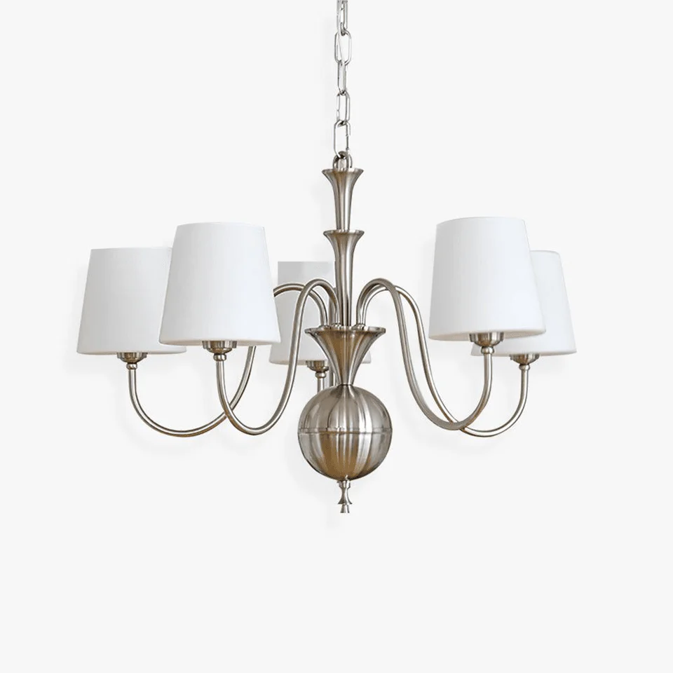 Bright House Rustic Shabby Chandelier with Vintage Elements, 23.6-Inch, for Elegant Spaces